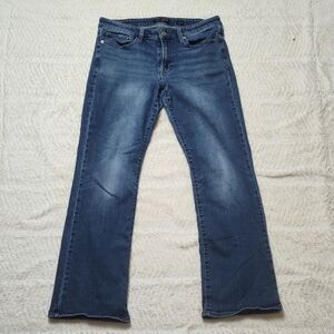 Lucky Brand Women's 12/31 Blue Denim Sweet Boot Jeans